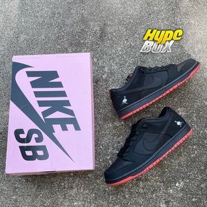 Nike dunk low black pigeon